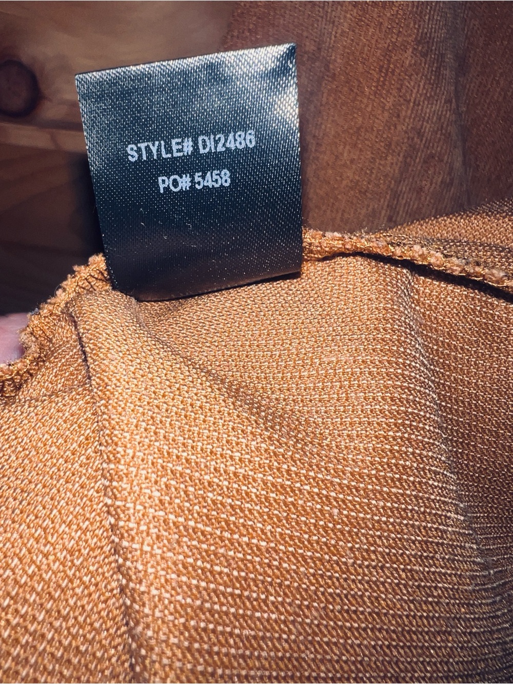 Lulu's Tan Corduroy Pinafore Dress - Picture 4 of 7